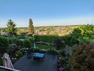Anwesen in bester Höhenlage von Karlsruhe mit Talblick - Provisionsfrei
