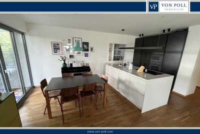 Exklusiver Neubau: 5-Zimmer-Erdgeschosswohnung mit Garten in Heidelberg-Weststadt