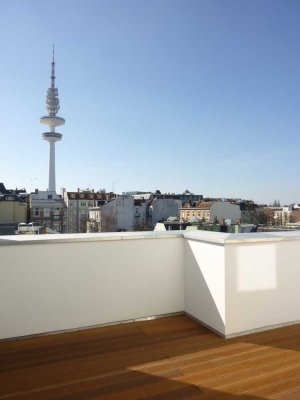 Außergewöhnliches Penthouse mit Dachterrasse und Weitblick