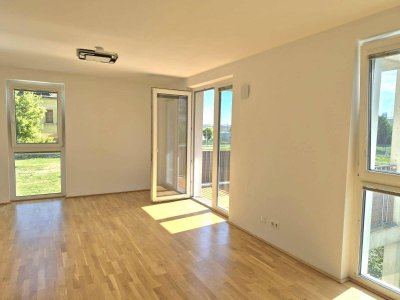 Helle 3-Zimmer-Neubauwohnung (2021) mit großem Balkon in absoluter Ruhelage
