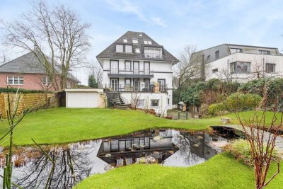 Einzigartiges Wohnerlebnis in exklusiver Villenstraße von Blankenese