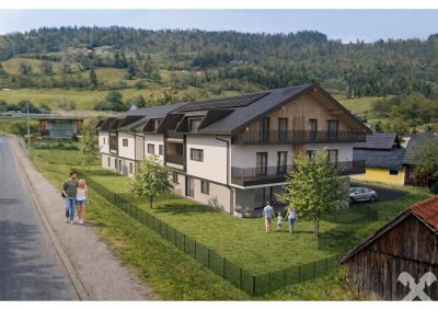 Modernes Wohn- und Geschäftshaus "Am Ennsboden" in Pruggern