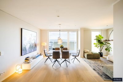 2. HÖCHSTES WOHNHAUS ÖSTERREICHS - 32. STOCK - BLICK ÜBER WIEN IN 110 M HÖHE - NÄHE ERNST-HAPPEL-STADION - IM HERZEN DES 2. WIENER GEMEINDEBEZIRKS - U2 DONAU MARINA