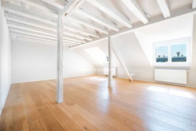DG-Loft-Wohnung mit Skylineblick, 2011 Kernsaniert, TOP-Lage Nordend-West