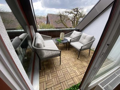 Gemütliche Maisonette Wohnung mit Dachterrasse
