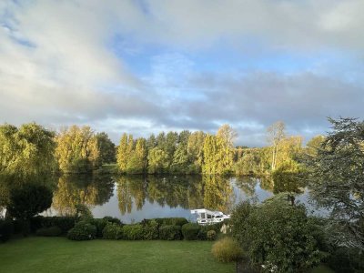 Erste Reihe an der Ruhr, traumhafte 3,5-Zimmer-Wohnung mit Balkon in MH Menden, 19km zum Airport DUS
