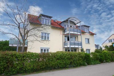 2-Zimmer Maisonette mit sonnigem Aussichtsbalkon in Schlier-Fenken