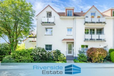 Wohnen an der Weser: gut geschnittene 2-Zimmer-Wohnung in Rablinghausen