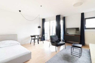 Möblierte 1-Zi-Wohnung auf 33m² mit Balkon in Stuttgart