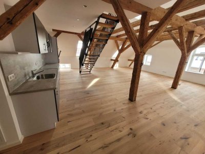 Modernes Wohnen in einer außergewöhnlichen Galeriewohnung 4 ZKB mit Tiefgarage und Duplex