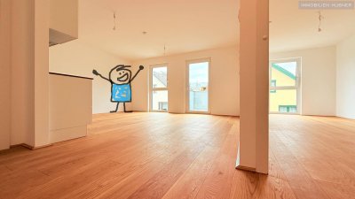 Feinstes Balkonien/Essling, in deckengekühlter Ruhelage ca. 51m2 (weitere 2 Zimmer mit Balkon frei), Stellplatz möglich