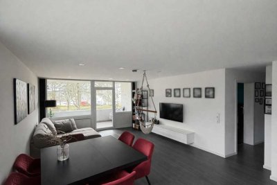 Helle 3-Zimmer-Wohnung mit Südbalkon, Aufzug und Blick ins Grüne – Ulm-Böfingen