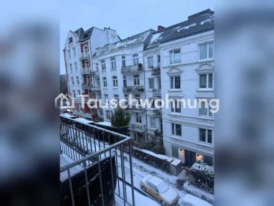 Tauschwohnung: Tausche 3-Zimmer-Wohnung in Hoheluft-Ost, 2 Balkone