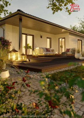 Stilvolles Wohnen: Entdecken Sie diesen bezaubernden Winkelbungalow