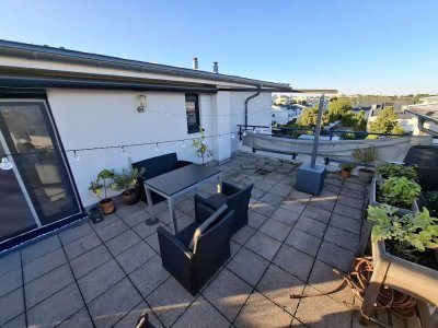 Penthouse 3-Zimmer (evt WG), Dachterasse, Whirlpool, TG Stellplatz, BEFRISTET auf 1 Jahr