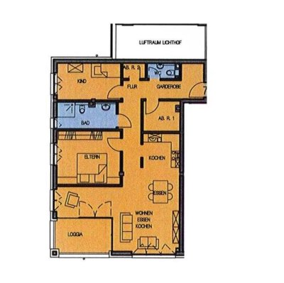 Altengerechte Wohnung in ruhigem Wohnhaus zu vermieten.