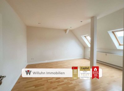 Tolle 2-Zimmer Maisonette-Wohnung im Dachgeschoss I Tageslichtbad I Denkmalschutz I vermietet