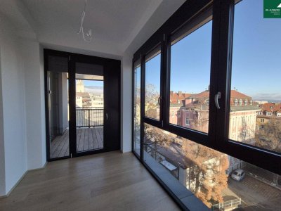 Exklusive 3-Zimmer-Traum-Wohnung mit Terrasse im Villacher Villenviertel