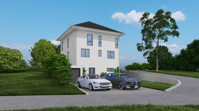 Einfamilienhaus mit Einliegerwohnung in naturnaher Lage in Oberholzheim