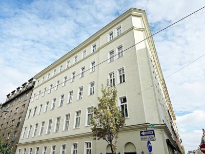 BREITENFELDER GASSE, gepflegte 82 m2 Altbau, 3 Zimmer, Küche, Duschbad, WG-tauglich, 3. Liftstock, AKH &amp; St. Anna Kinderspital-Nähe