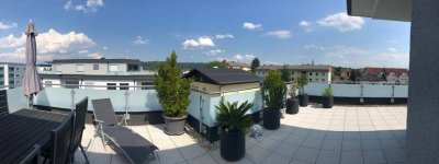 Penthouse Wohnung mit 70 m² Dachterrasse