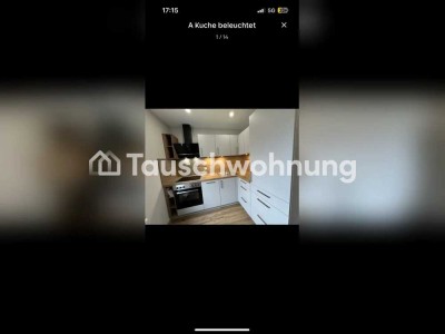 Tauschwohnung: Voll möbliert mit Balkon nahe S-Bahn Griesheim