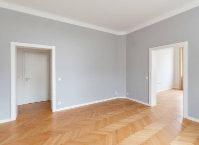 Altbaujuwel mit 77,66 m² – Erkerwohnung mit Süd-Ausrichtung – Hochwertig generalsaniert mit Mitgestaltungsmöglichkeit – PROVISIONSFREI