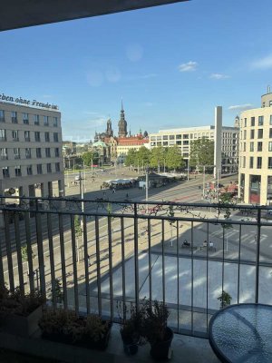 Nachmieter  2-Zimmer-Wohnung mit bestem Ausblick in zentraler Lage von Dresden