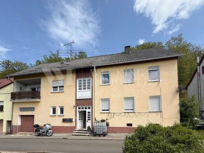 Solides MFH mit großem Garten – 3 Einheiten – 304 m² – 1.471 m² Grundstück in Nohfelden