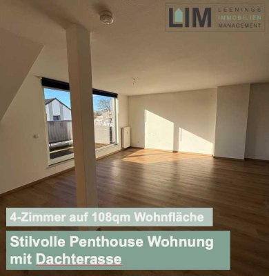 Stilvolle 4-Zimmer Penthouse-Wohnung (108 m²) mit Dachterrasse & Wohnküche