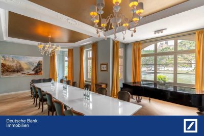 EIN JUWEL AM RHEIN – DENKMALSCHUTZ! EXKLUSIVE VILLA MIT SPEKTAKULÄREM PANORAMABLICK!