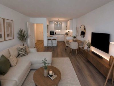 Sanierte 2-Zimmer-Wohnung in Passau – 5. OG (oberste Etage) mit Aufzug & 2 Loggien