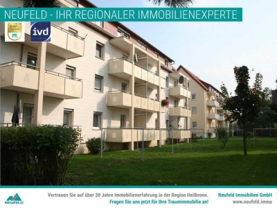 Kapitalanlage in Toplage: 2,5-Zimmer-Wohnung in Heilbronns Innenstadt!