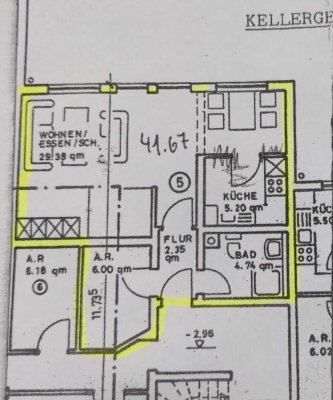 Geräumige 1-Zimmer-Wohnung in 56727, Mayen