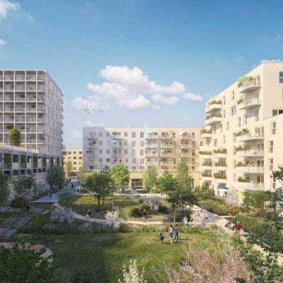 Vorhang auf! Wohnen am oberen Hausfeld - Startwohnung Südbalkon (T2.06)