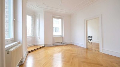 * Traumhaft schöne Altbauwohnung mit 141 qm und 6 Zimmern am Kurpark *