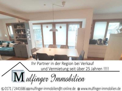 4 Zi. Wohnung über 2 Etagen mit Dachterrasse