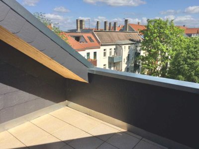 Moderne, kernsanierte Dachgeschoss- Wohnung in Leipzig - Stötteritz