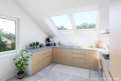 WOW! Großzügige 3-Zimmerwohnung im Dachgeschoss für hohe Ansprüche!
