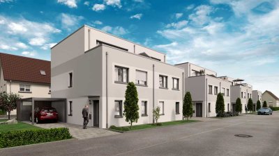 Neubau! Moderne Doppelhaushälfte mit großzügigem Wohnkonzept in toller Lage!