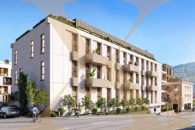 Optimal aufgeteilte 4-Zimmer-Wohnung mit 2 Balkonen im Herzen von Gmunden zu verkaufen!