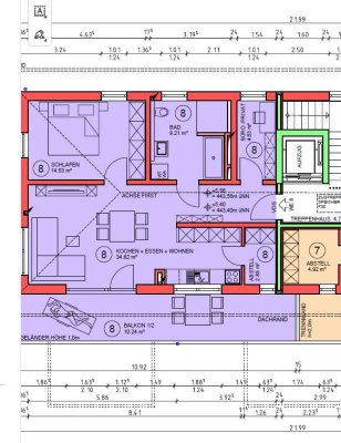 Zweitbezug mit Dachterrasse: Stilvolle 3-Raum-Wohnung mit gehobener Innenausstattung in Waldkraiburg