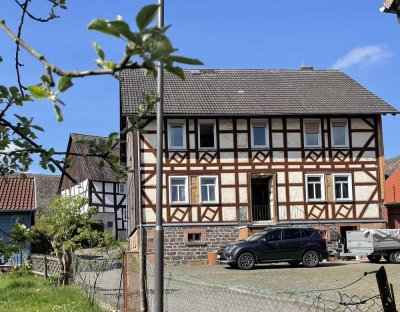 Helle 3-Zimmer-Wohnung mit Garten – Erstbezug nach Sanierung in Kirtorf-Gleimenhain