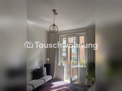 Tauschwohnung: Süße Altbauwohnung am UKE mit Balkon