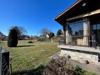 Bauträger aufgepasst! Interessante Liegenschaft (Bungalow) inkl. grossem Grundstück in bevorzugter Einfamilienhauslage von Graz Seiersberg zu verkaufen!