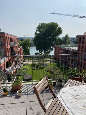 Sonnendurchflutete 3-Zimmerwohnung in Konstanz mit spektakulärem Seerhein-Blick