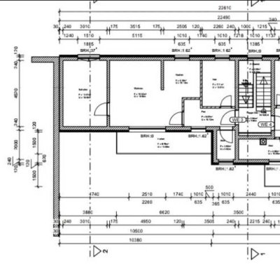Kuschlige gehobene 2 1/2 Raum Wohnung mit schönem riesigen Balkon ca. 10 m2