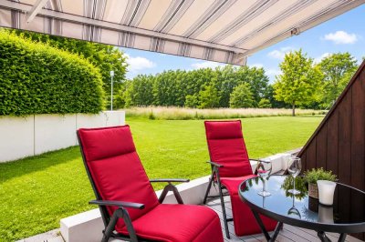 Küstennah: EG Wohnung mit Terrasse