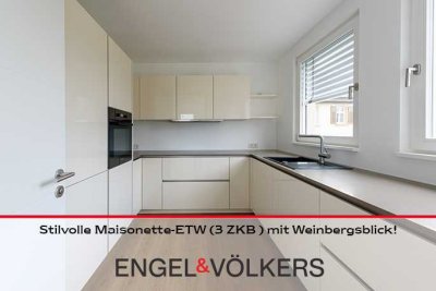 Deidesheim: Stilvolle Maisonette-ETW (3 ZKB ) mit Weinbergsblick!