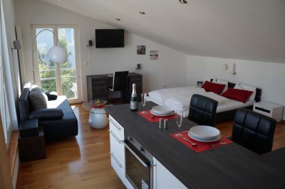 Möblierte 1,5-Zimmer Dachterrassenwohnung in Altomünster